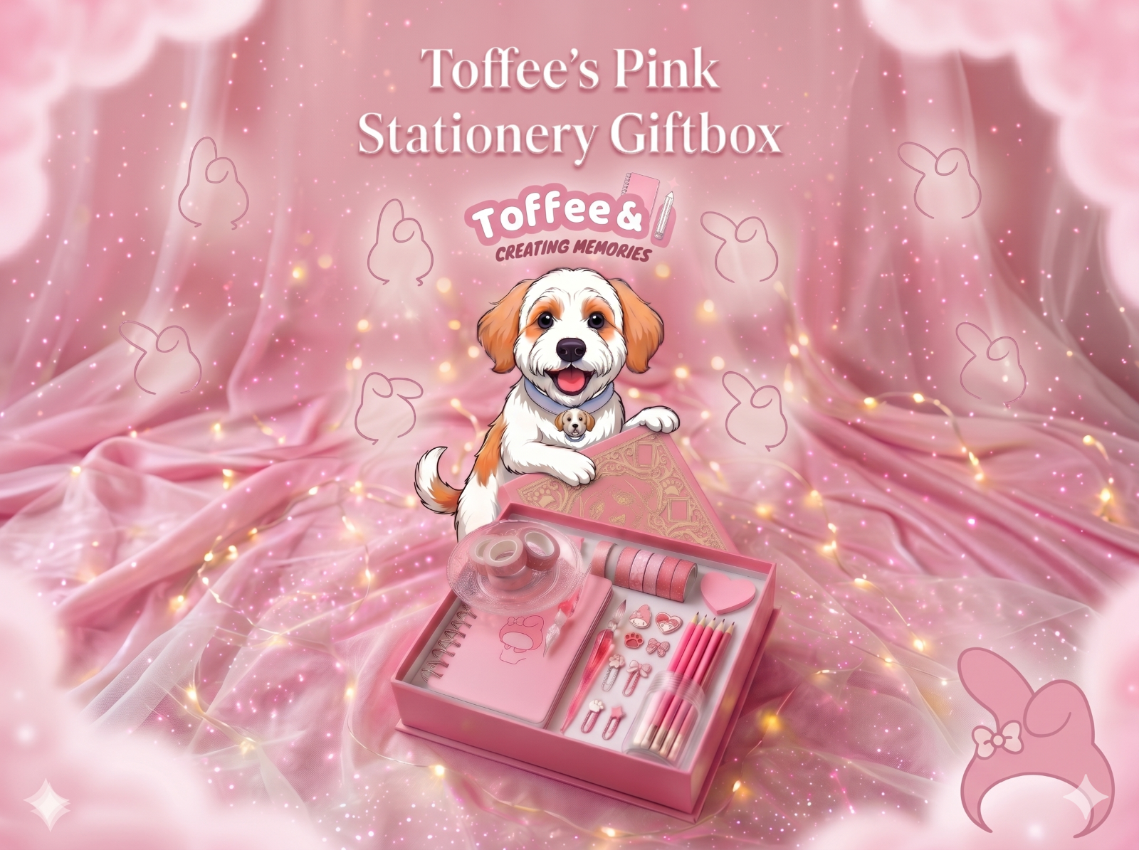 Pink Kawaii Stationery Gift Box Australia: Inside Toffee’s Pink Stationery Surprise