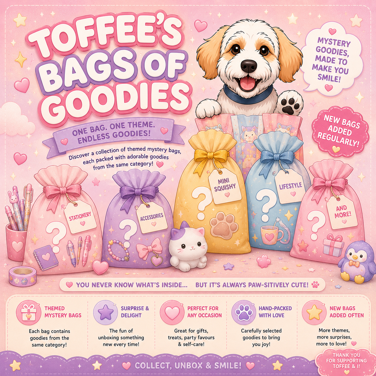Mystery Bags | Toffee's Bags of Goodies Australia