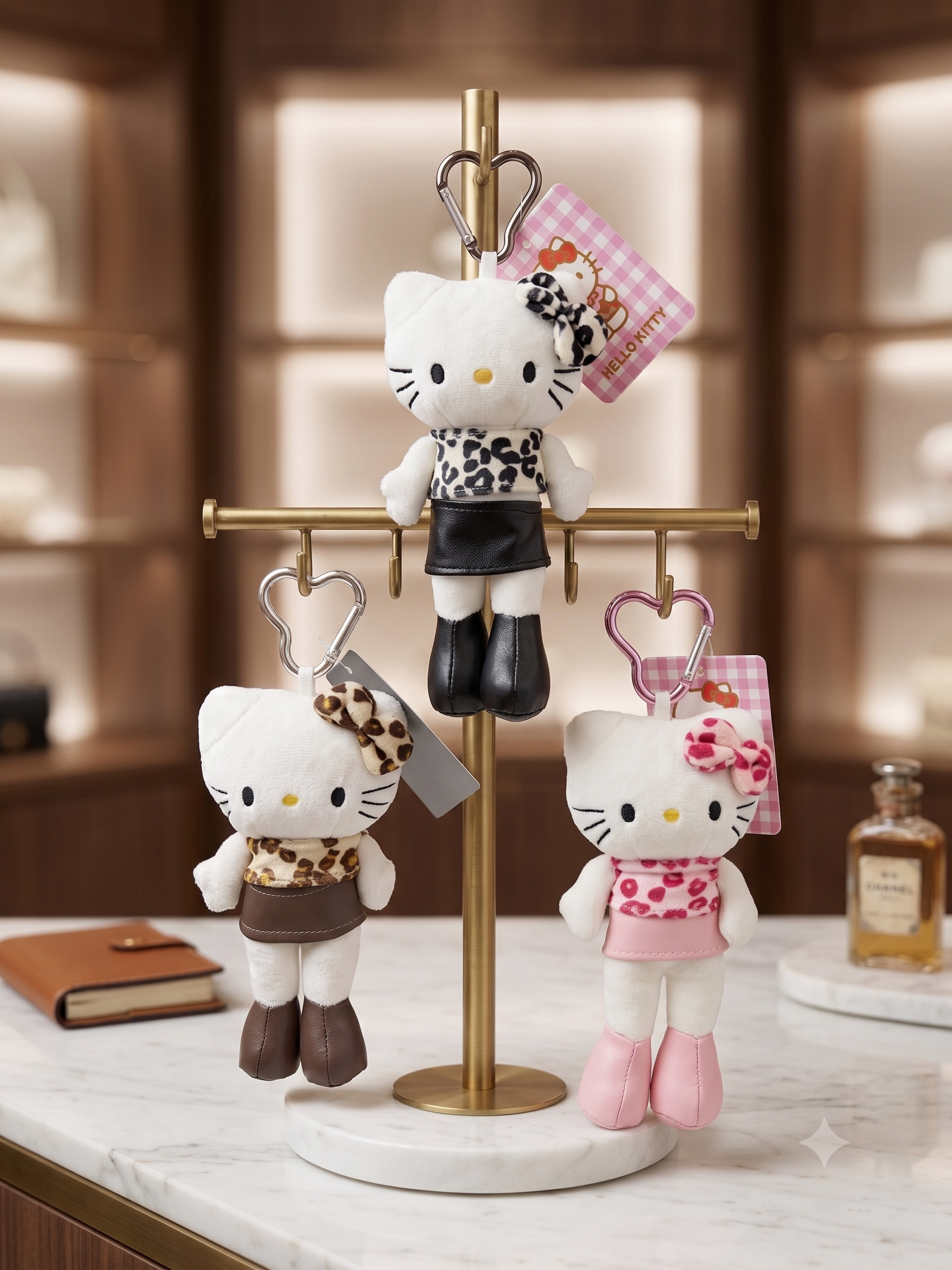 Long-Legged Hello Kitty Bag Charm | Limited Edition Kawaii Plush Keychain