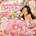 Birthday Bloom Self-Care Box - Pink Giftbox