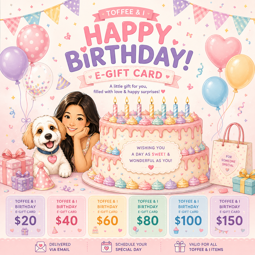 Toffee’s eGift Card | Happy Birthday 🎂