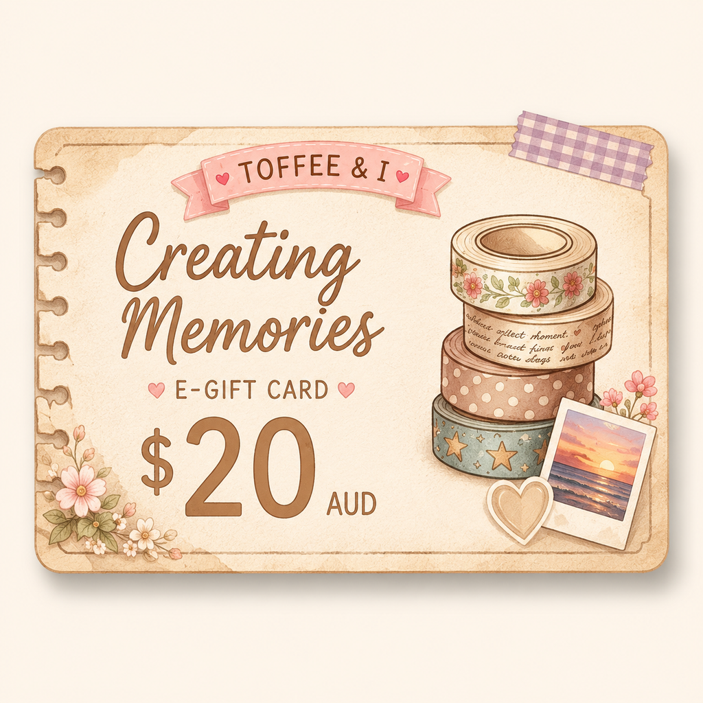Toffee's eGift Card | Creating Memories