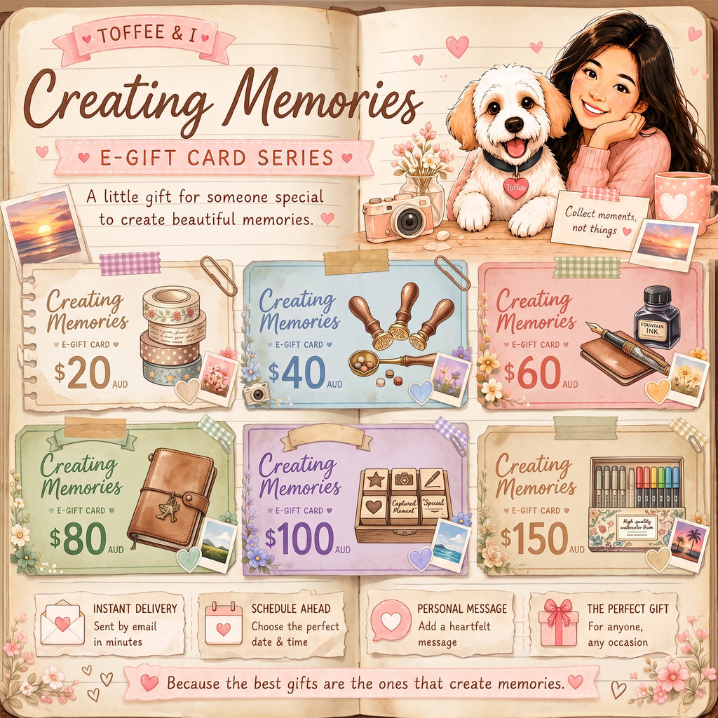 Toffee's eGift Card | Creating Memories