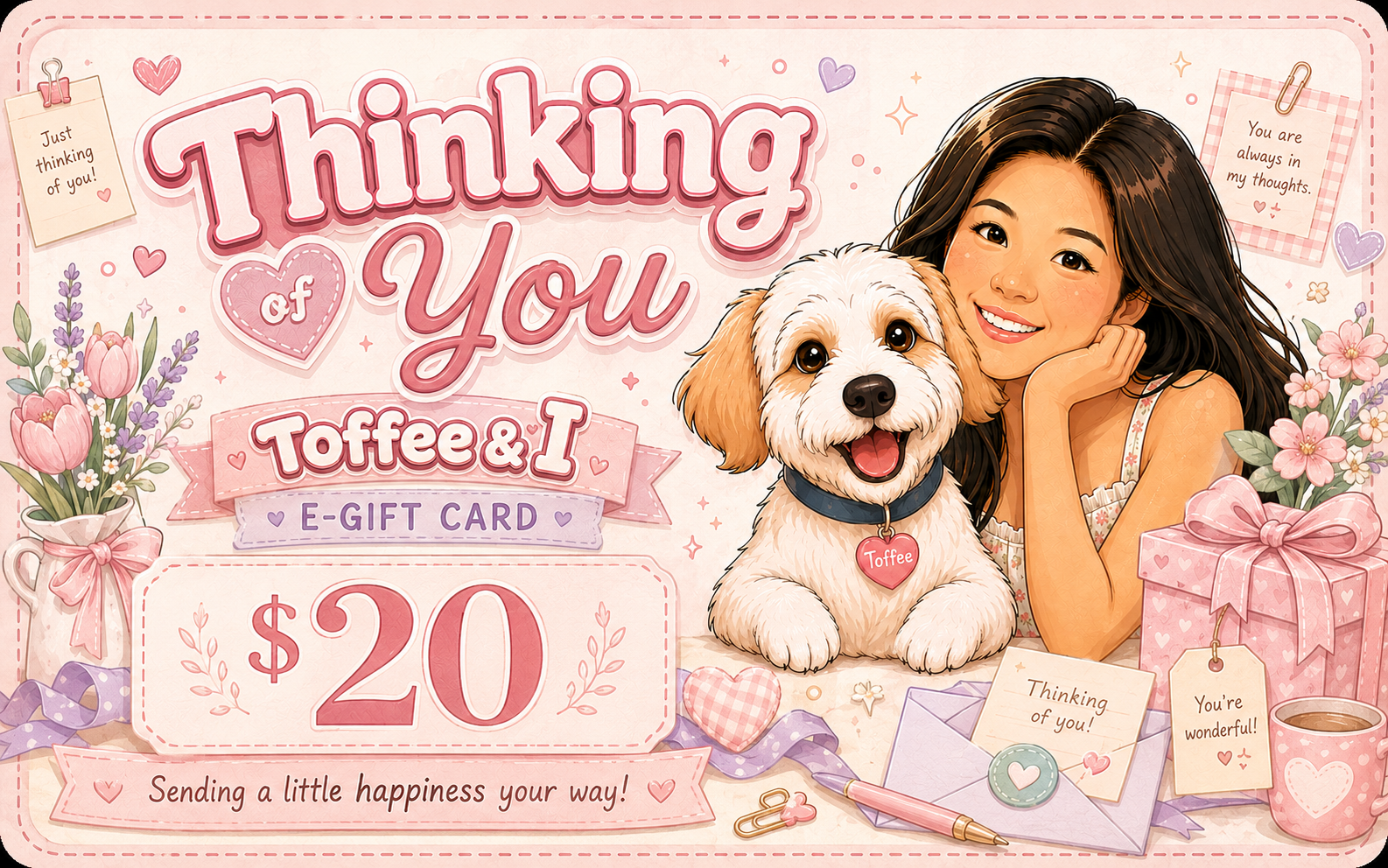 Toffee’s eGift Card | Thinking of You 💕