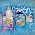 Assorted cute stationery and surprise goodies from Toffee’s Blue Stationery Giftbox