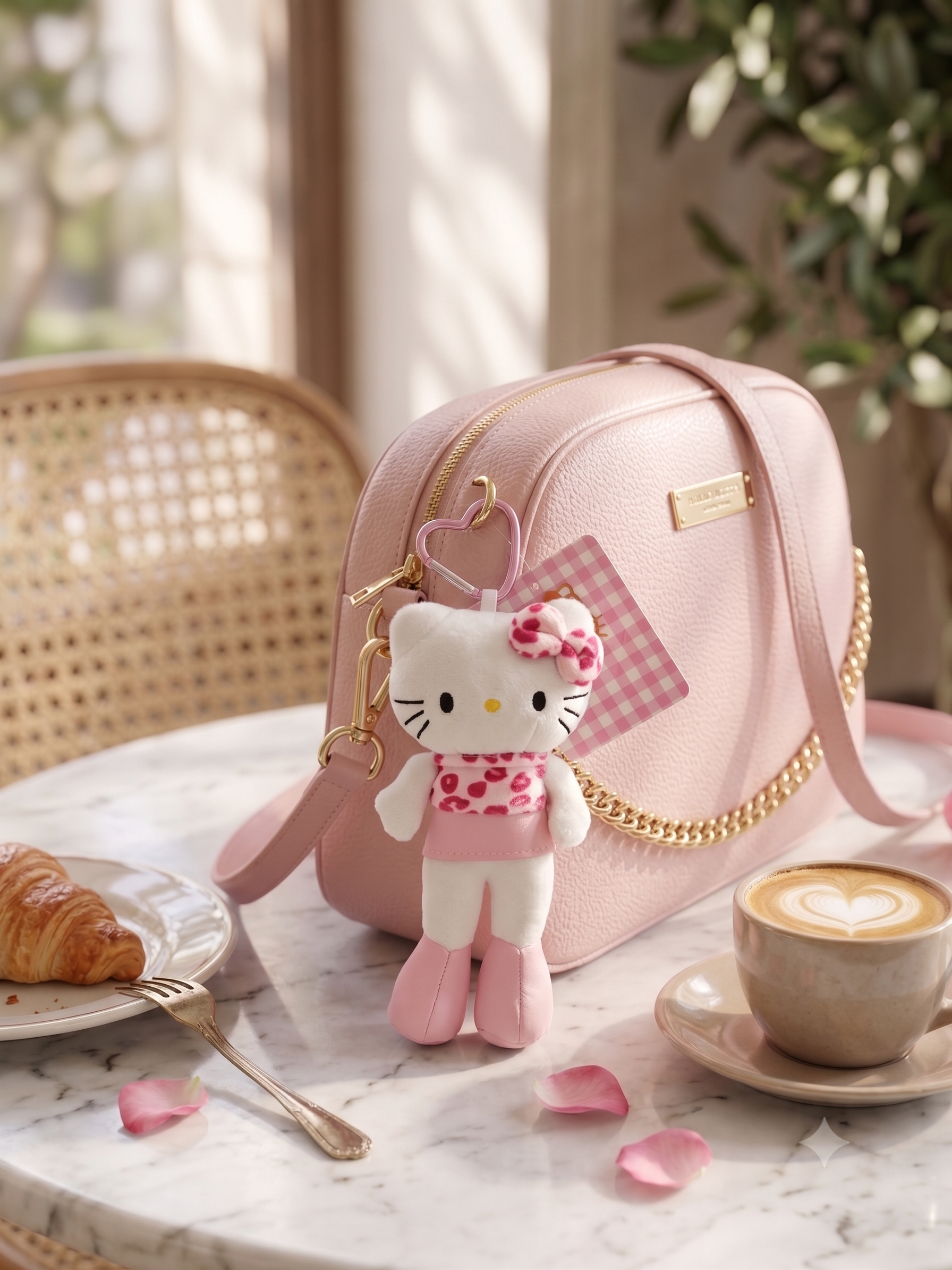 Long-Legged Hello Kitty Bag Charm | Limited Edition Kawaii Plush Keychain