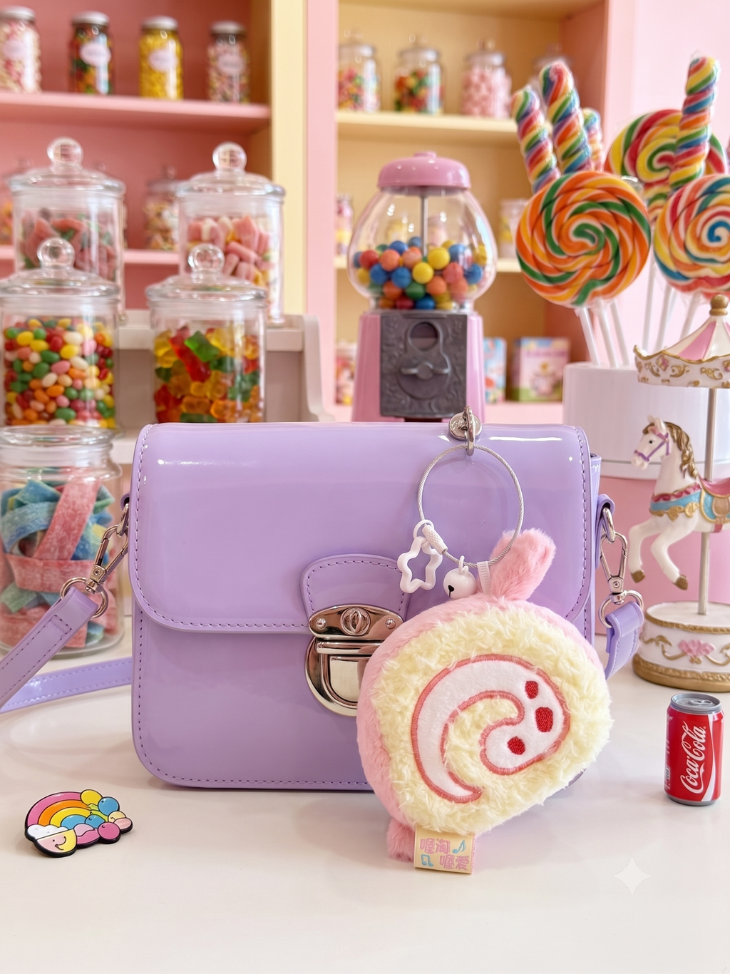 Sweet Treats Plush Dessert Bag Charms | Toffee Approved Limited Items