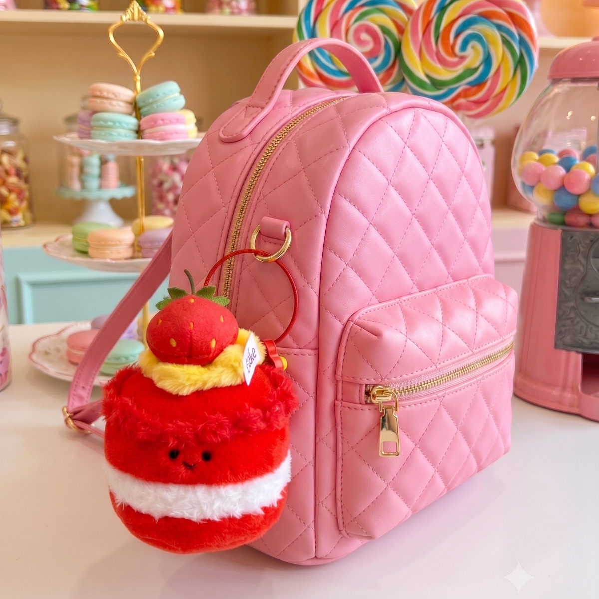 Sweet Treats Plush Dessert Bag Charms | Toffee Approved Limited Items