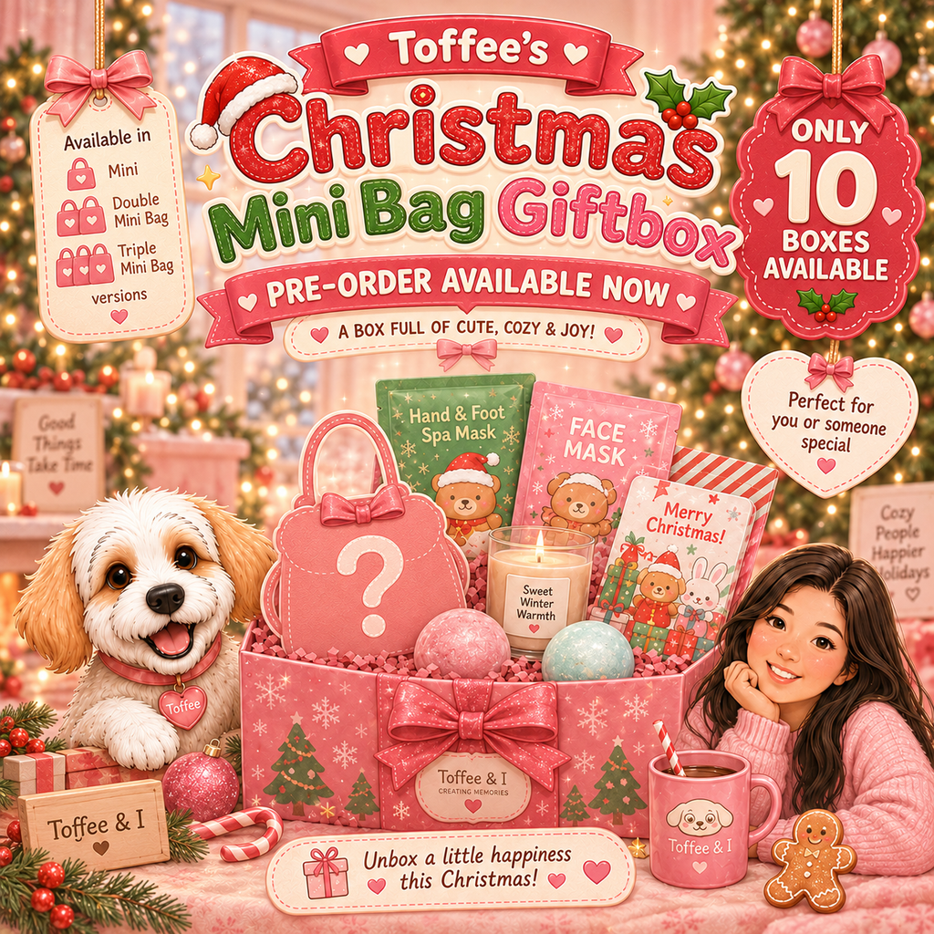Limited Christmas Mini Bag Self-Care Bundle | Toffee's Christmas Mini Bag Giftbox