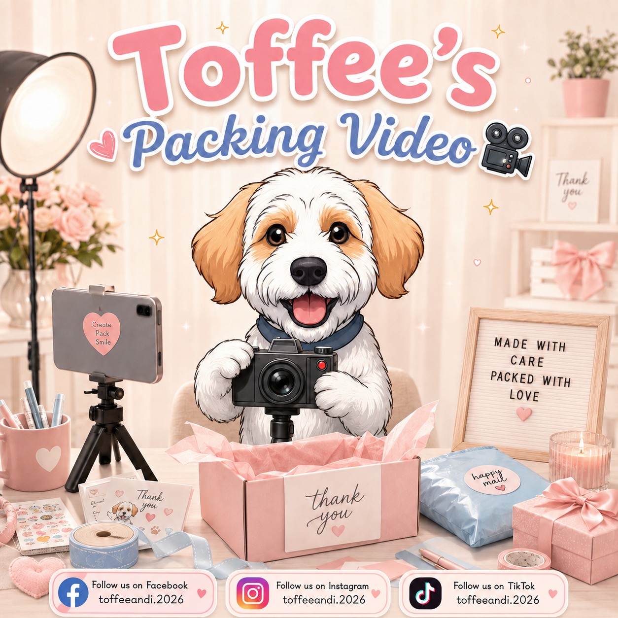 Toffee's Packing Video + 2* Free Gachapon Gifts