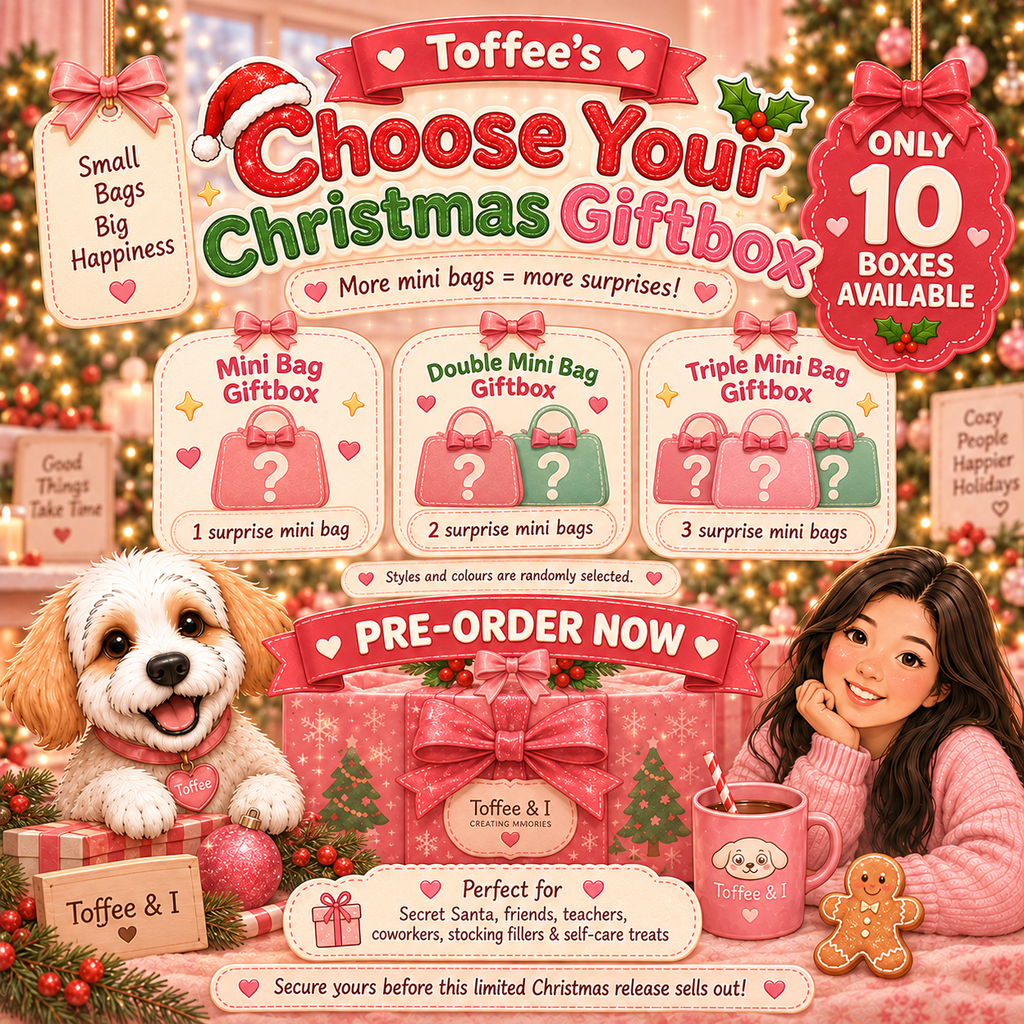 Limited Christmas Mini Bag Self-Care Bundle | Toffee's Christmas Mini Bag Giftbox