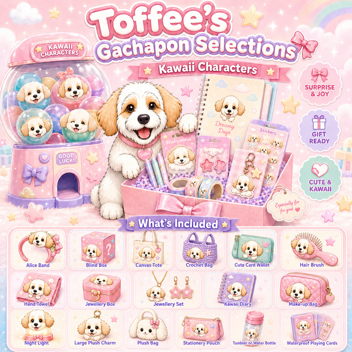 Fun Gachapon Surprises | Toffee's Gachapon Selection