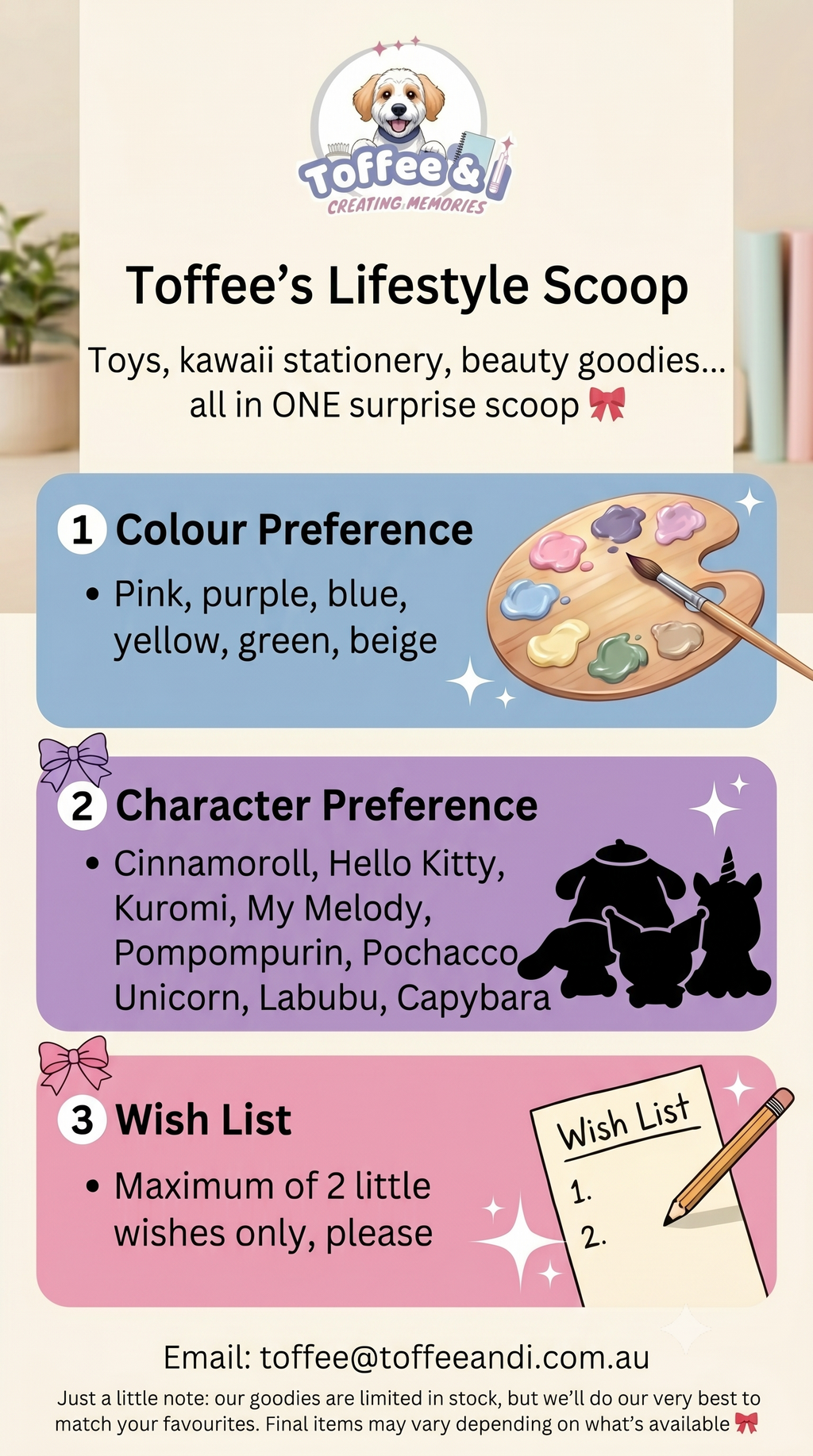 Kawaii Mystery Mix Scoop | 10+ Cute Items | Toffee’s Lifestyle Scoop Australia