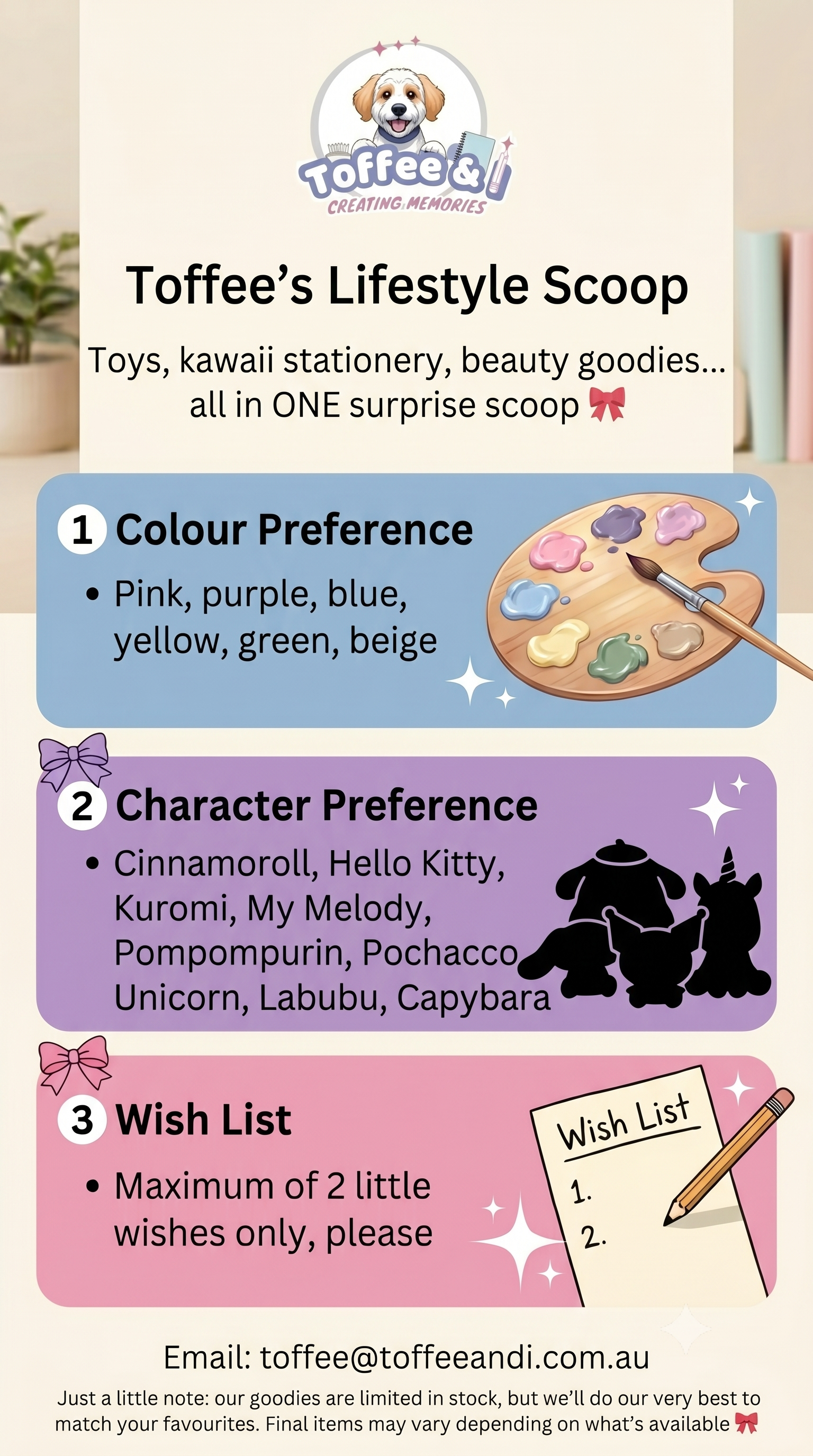 Kawaii Mystery Mix Scoop | 10+ Cute Items | Toffee’s Lifestyle Scoop Australia
