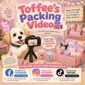 Toffee's Packing Video + 2* Free Gachapon Gifts