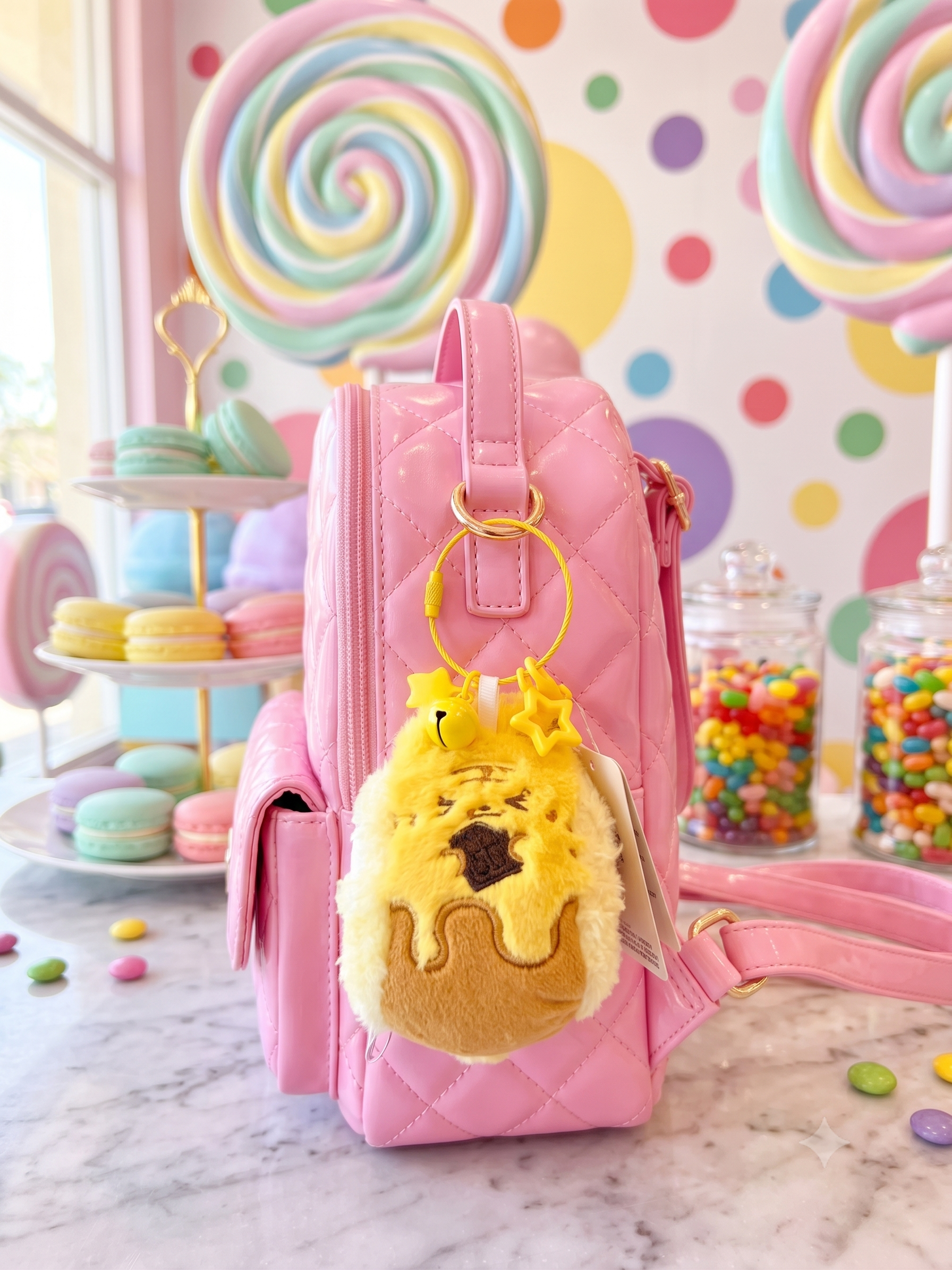 Sweet Treats Plush Dessert Bag Charms | Toffee Approved Limited Items